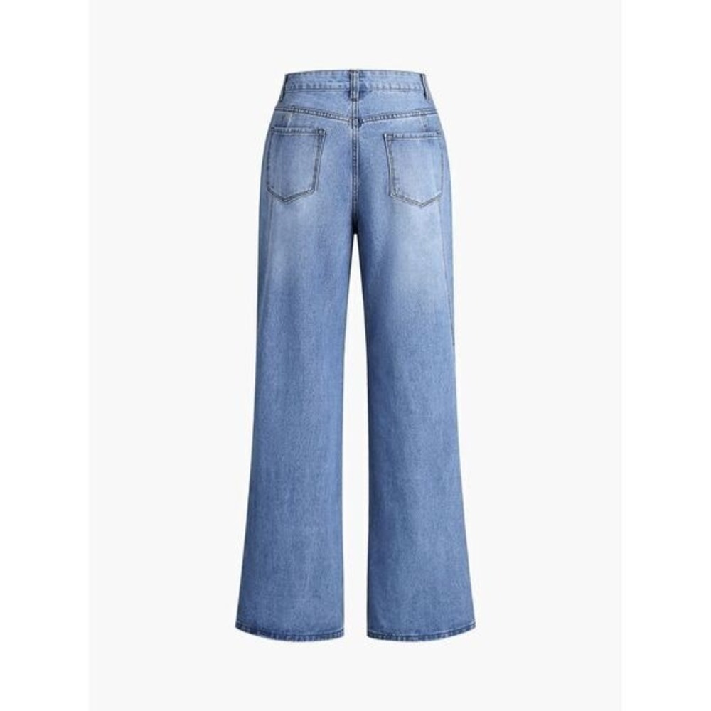 Commense Vintage Denim Straight Leg Pants‎ size M/6 - Picture 6 of 9